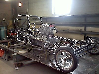 1970 plymouth baracuda funny car with logghe stage ii chassis