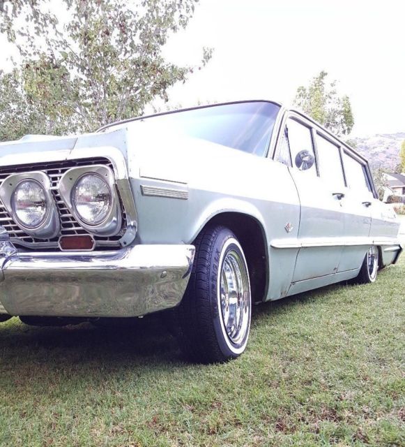 1963 impala wagon, og paint, bagged, 9 passenger...turnkey