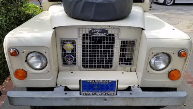 1970 land rover series late iia 88 like defender safari i ii iii