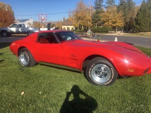 1976 chevrolet corvette stingray, restored, 350 v8, 3-speed automatic, rwd coupe