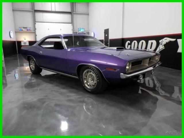 1970 cuda 440 6 pack used manual