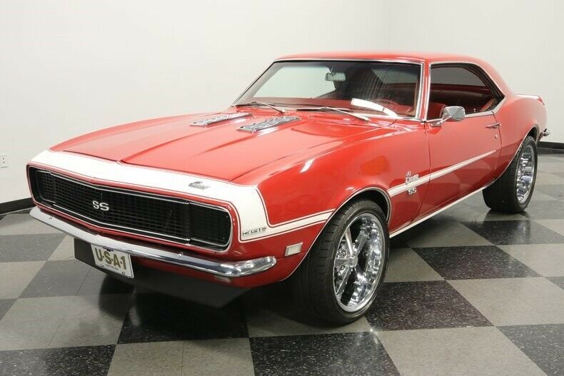 numbers matching 396 v8 & 4 speed born in matador red 4 wheel disc real ss