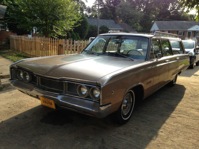 1968 dodge polara station wagon 6 passenger 318 v8 very reliable no reserve