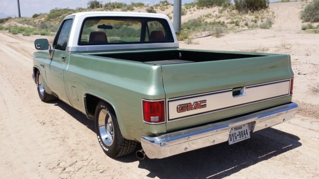 1986 86 gmc c-10 sierra classic short bed chevy lowered truck
