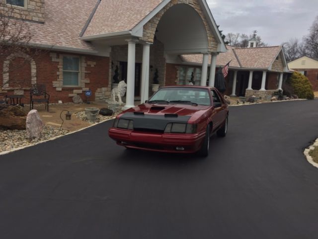 1986 mustang svo 2.3l turbo 66k original miles very quick car