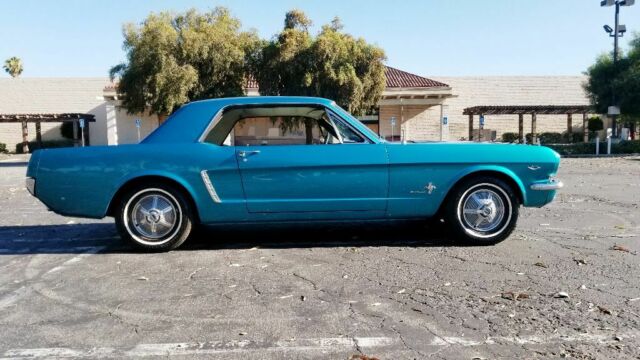 1965 mustang coupe factory a code