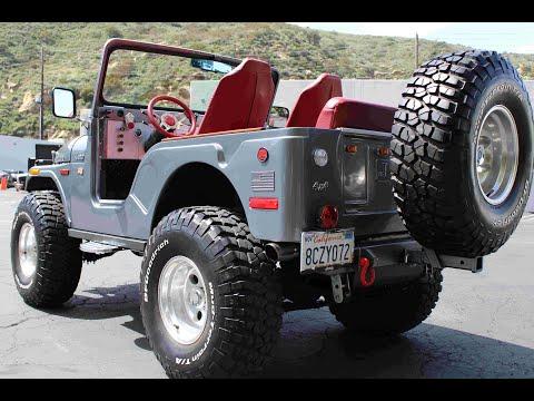 1971 jeep cj5 in laguna beach, california