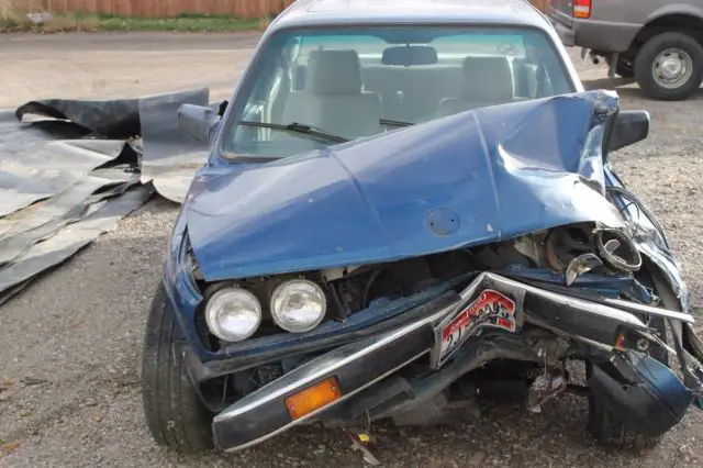 1986 bmw 325e wrecked
