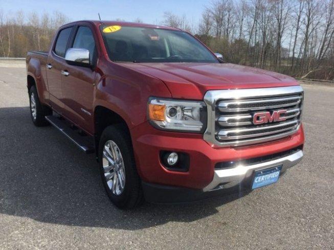 2015 gmc canyon 4x4 crew cab slt for sale in westbrook, maine
