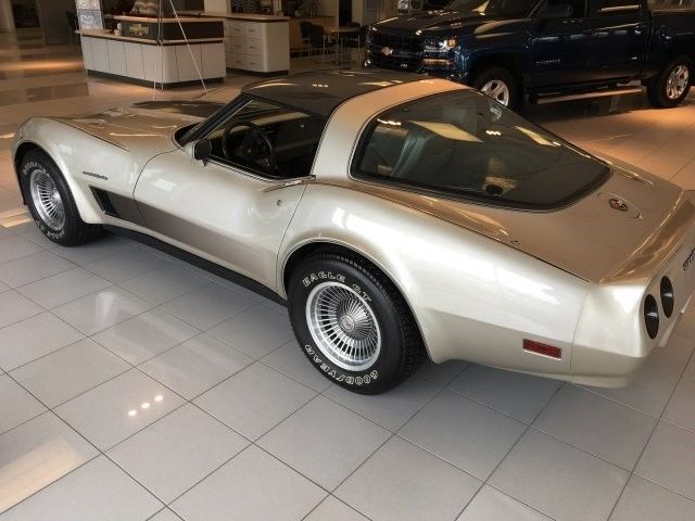 1982 chevrolet corvette 10,235 miles silver beige