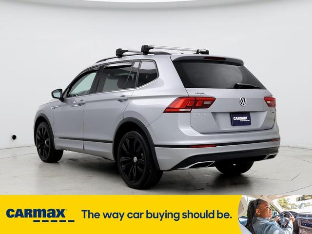 2021 volkswagen tiguan se r-line black