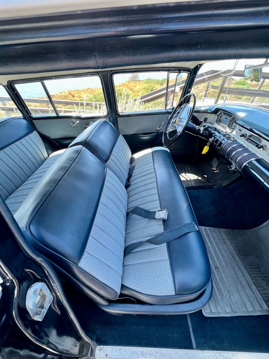 1955 buick century wagon blue rwd automatic century estate wagon