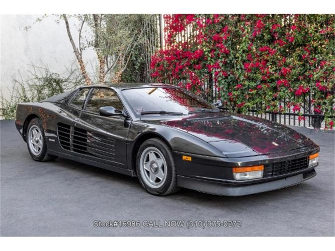 1987 ferrari testarossa in beverly hills, california