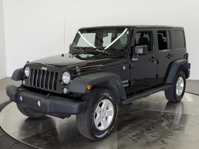 used 2016 jeep wrangler 4wd unlimited sport tuscumbia, al 35674 for sale in tuscumbia, alabama