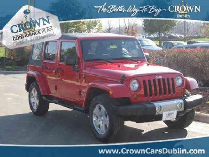 2010 jeep wrangler unlimited sahara in dublin, oh