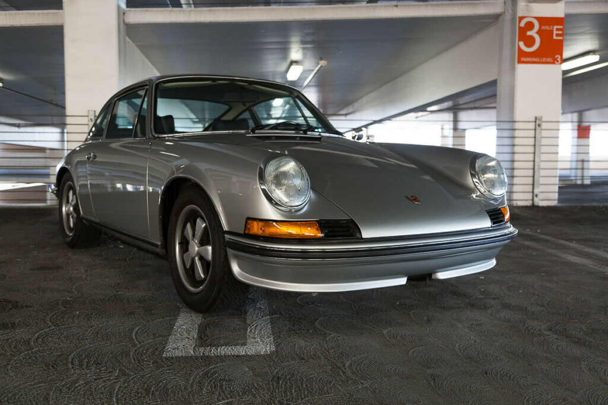 original, 32k miles 1973 porsche 911t | silver