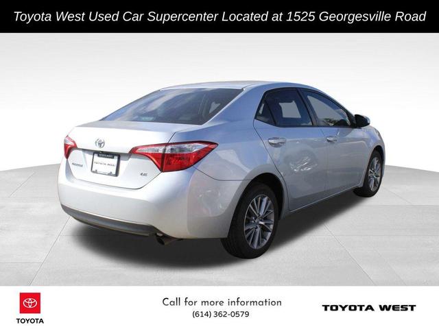 2014 toyota corolla le plus