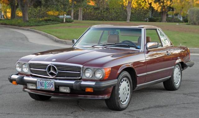 1987 mercedes benz 560sl two owner portland car only 62,214 miles minty !!!