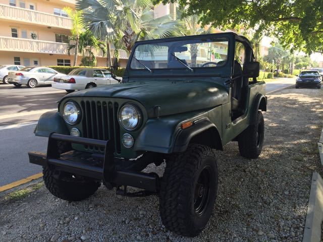 classic 1981 jeep cj-7 4x4 low miles lift kit new tires new top lockbox sweet!