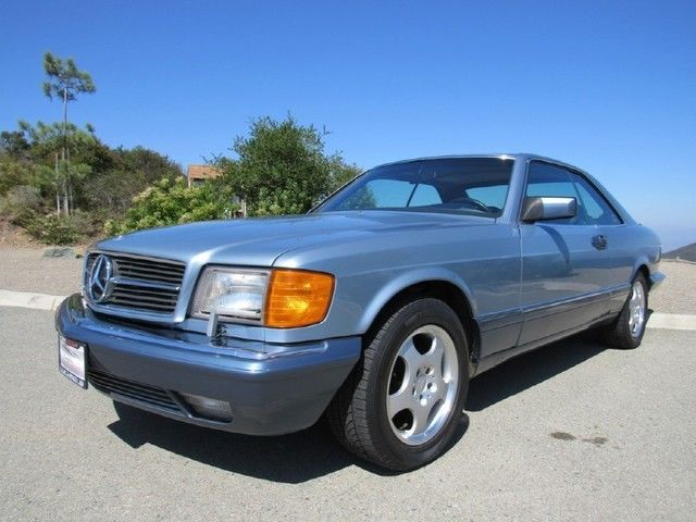 1989 mercedes-benz 560 sec, coupe, outstanding condition!