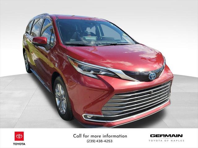 2021 toyota sienna platinum 7 passenger