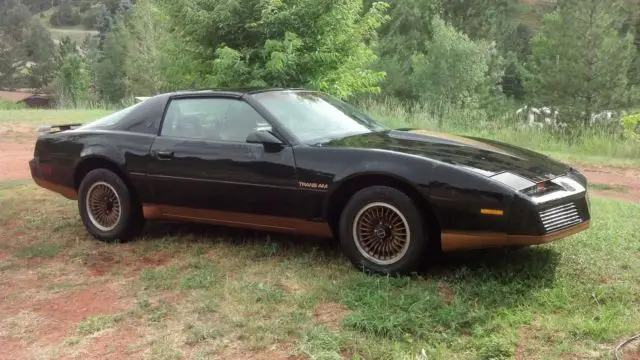 1983 pontiac trans am recaro black gold bandit low miles original condition