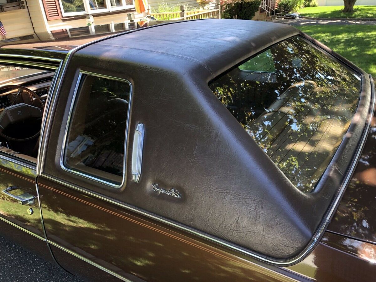 1979 cadillac coupe deville sedan brown rwd automatic 2 door