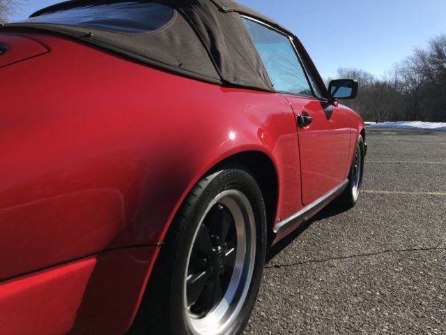 1985 porsche 911 cabriolet *no reserve*