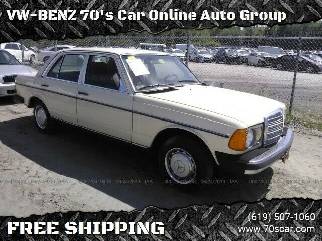 1981 mercedes-benz 240-class 240 d 4dr diesel sedan