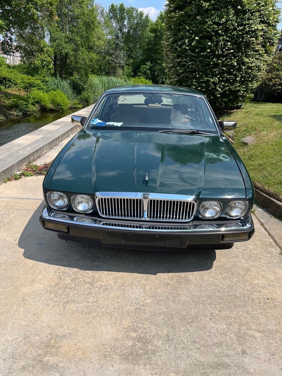 1988 jaguar xj6 sedan green rwd automatic