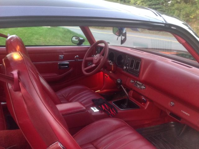 1979 chevrolet camaro z28, 4 speed, t-tops, black exterior, red interior