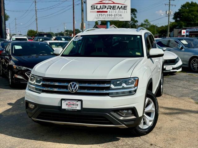 2018 volkswagen atlas 3.6l se w/technology