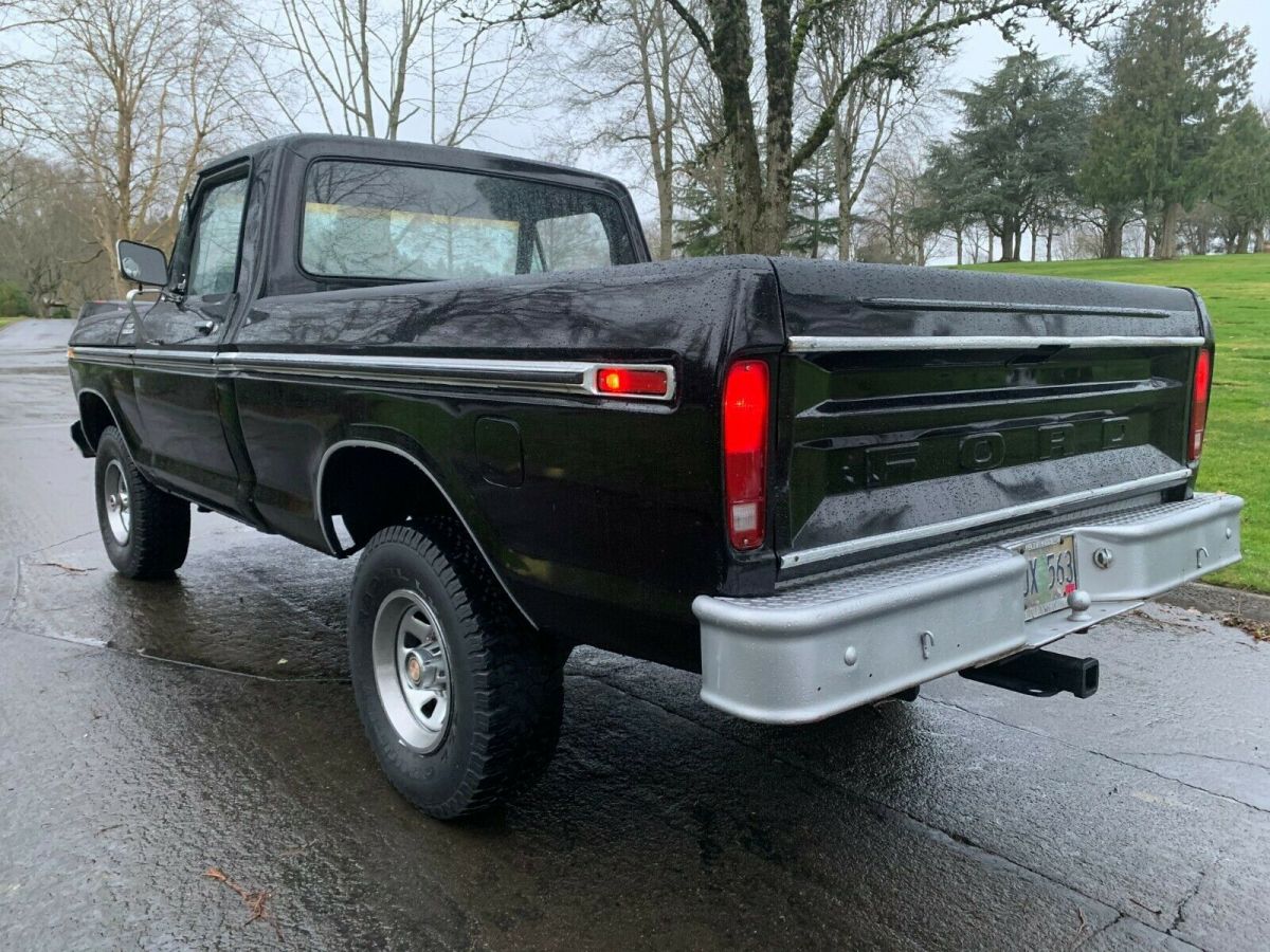 1977 ford f-150 regular short box ranger 4x4 29k actual miles
