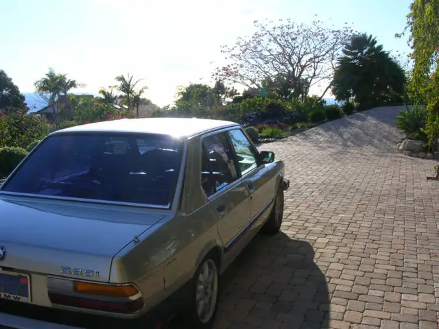 1985 bmw 535i e28 auto 100% calif. runs perfect