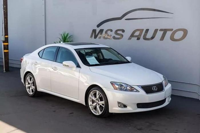 2010 lexus is is 350 sport sedan 4d in sacramento, california