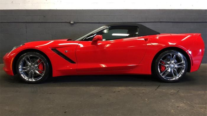 used 2014 chevrolet corvette stingray convertible frederick, md 21701 for sale in frederick, maryland