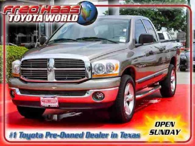 2006 dodge ram 1500 2 owners quad cab in spring, tx