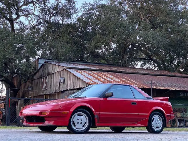 1987 toyota mr2 m5 manual 5-speed rwd i4 1-owner