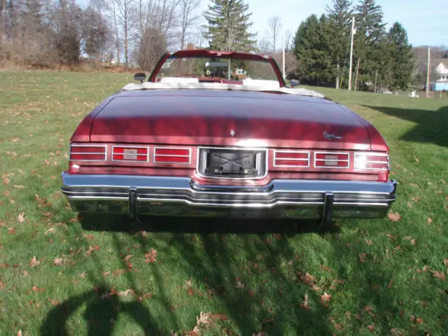 1975 chevrolet caprice classic conv 58,000 mi pristine cond rare color combo