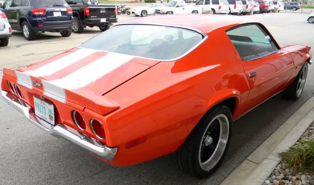 1972 chevrolet camaro z-28 resto mod tribute 502cu. w/od trans