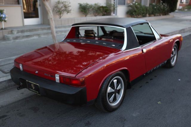 1976 porsche 914 factory 2 liter ...rare color
