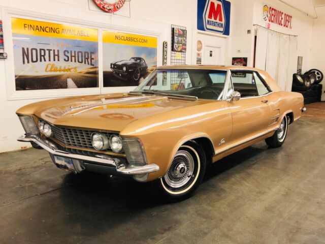 buick riviera gold with 45,450 miles, for sale!