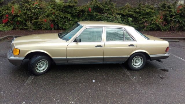 1983 mercedes-benz 300sd diesel one family owned, maintenance records, low miles