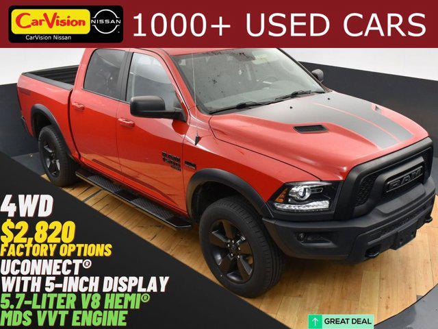 2019 ram 1500 classic warlock crew cab 4x4 5'7' box