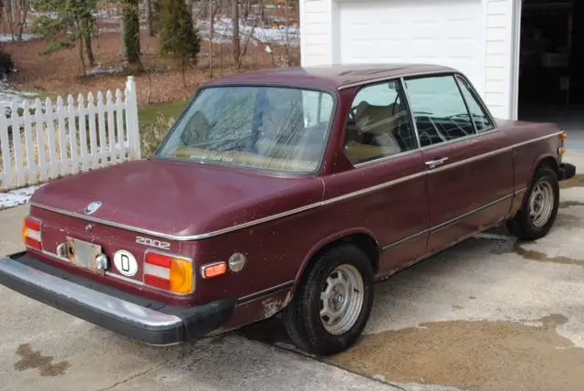 1974 bmw 2002 2-door coupe 2.0l