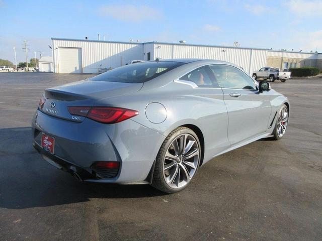 2022 infiniti q60 3.0t red sport 400