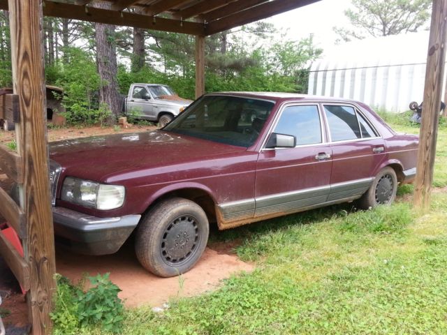 1983 mercedes 300sd 4dr