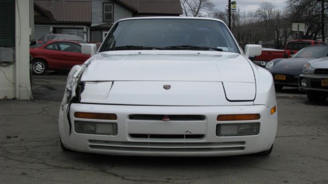 1987 porsche 944 turbo, 951, 5-speed manual, alpine white, needs work, l@@k!