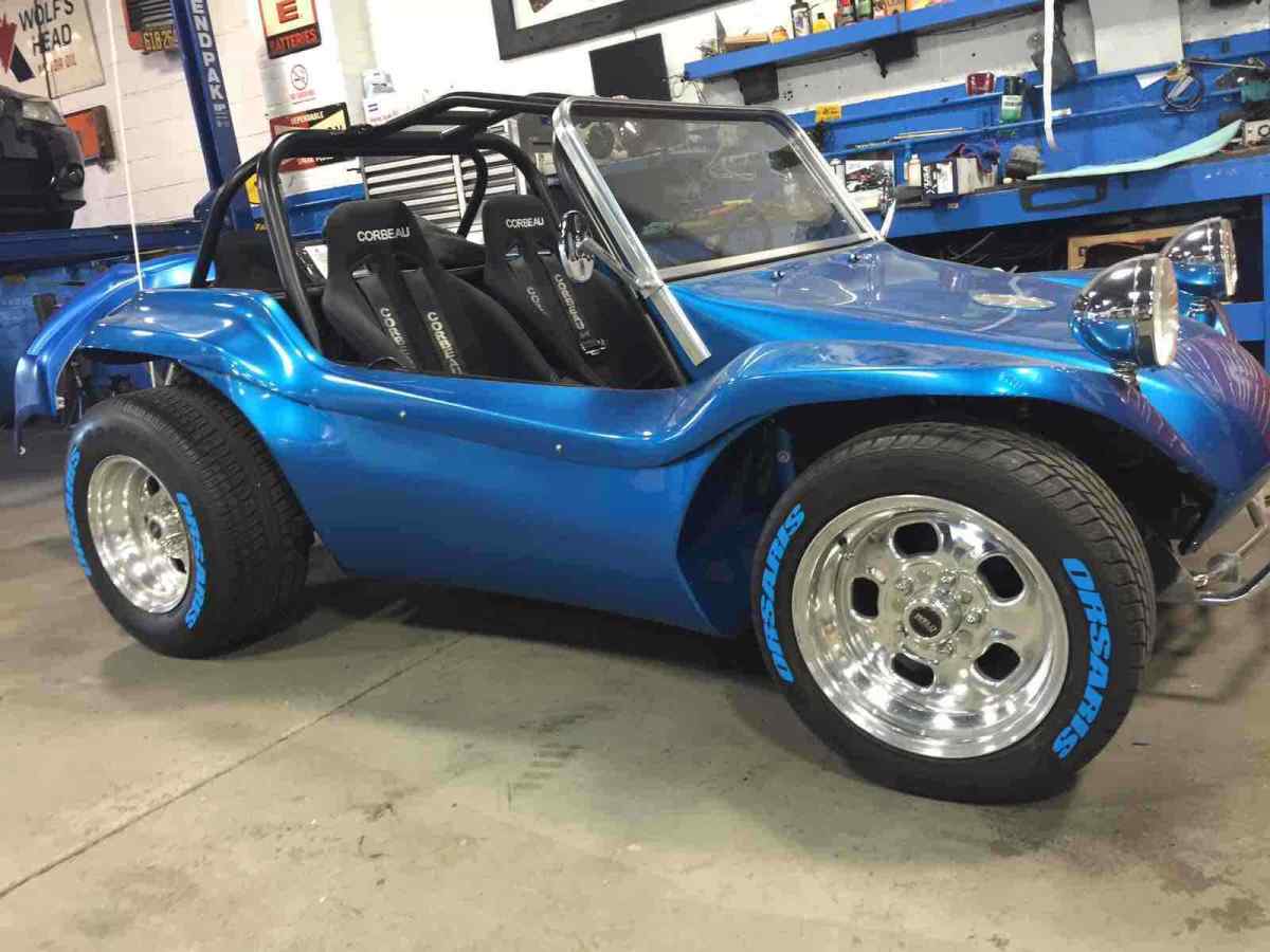 1970 volkswagen beetle cabriolet convertible blue rwd automatic dune buggy