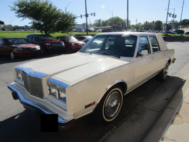 1986 chrysler fifth avenue 5.2l v8 automatic leather new yorker 1 owner